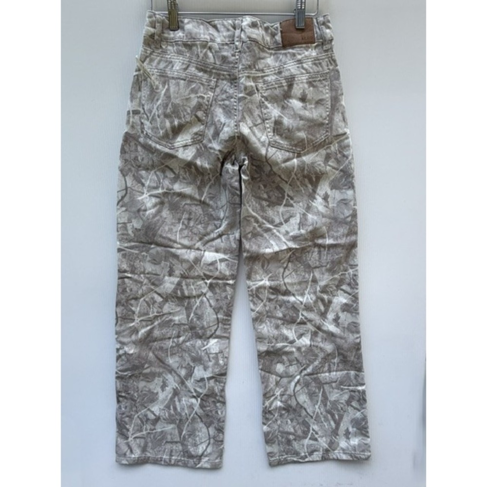 Aeropostale Womens 0S Aero Baggy Wide Leg Jeans Camo Real Tree Non Stretch Skate - Picture 5 of 14
